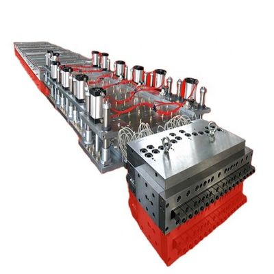 Máquina de extrusão de painéis de portas Yuhao de PVC de 55kW para produção de perfis de PVC da SIEMENS