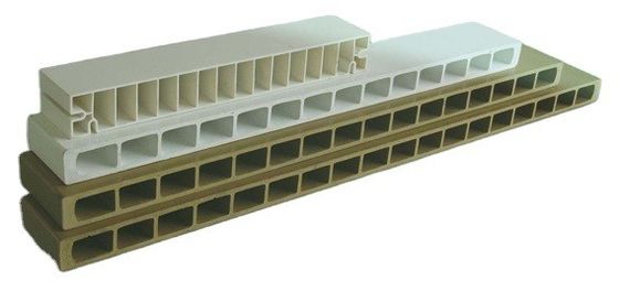 PC Interior Doors Hollow Door Board Extrusion Making Machine com material 3Cr17