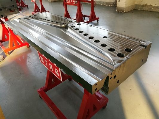 1000 mm Placa de espuma de plástico Molde de canal único com polir