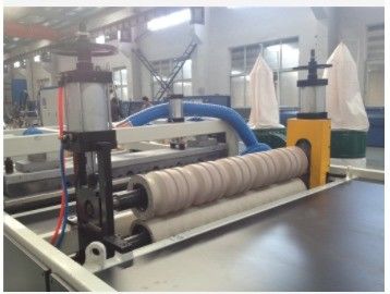 Máquina de extrusão de chapas de telhado vidradas de PVC de parafusos conicos com ABB Inverte
