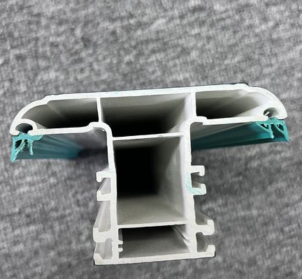Perfil de plástico EKO UPVC em tamanho do cliente fabricado por molde de extrusão de PVC de 1 cavidade
