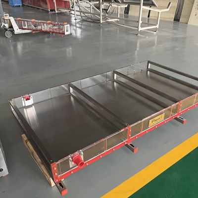 Molde de extrusão de polir de galvanoplastia para linha de produção de painéis de parede WPC EKO Design