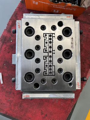 1 Molde de cavidade para tampa de porta de plástico de madeira WPC e perfil de janela UPVC