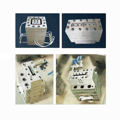 WPC PVC Tube Extrusion Die Design Mold with Electroplating Polishing Surface Treatment