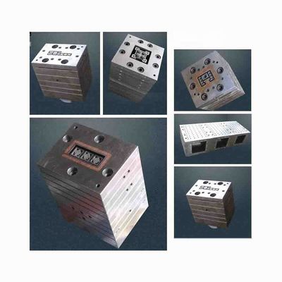 WPC PVC Tube Extrusion Die Design Mold with Electroplating Polishing Surface Treatment