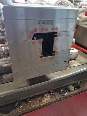 Formas de extrusão para produtos domésticos Formas de decoração de moldes de PVC Modo de modelagem do quadro da janela