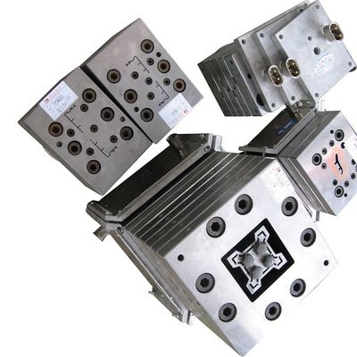 WPC PVC Tube Extrusion Die Design Mold with Electroplating Polishing Surface Treatment