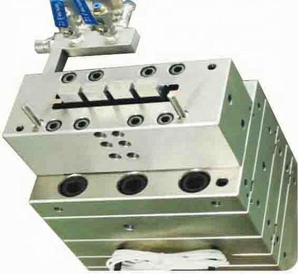 WPC PVC Tube Extrusion Die Design Mold with Electroplating Polishing Surface Treatment