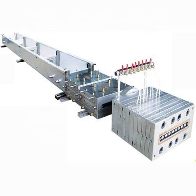 WPC PVC Tube Extrusion Die Design Mold with Electroplating Polishing Surface Treatment
