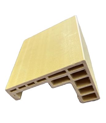 1 Molde Cavidade PVC Profil Auxiliar Porta e WPC Madeira plástico Portão Cover Frame Molde
