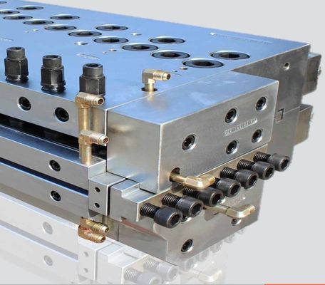 CAD projetado aquecedor elétrico PVC papel de espuma extrusão molde com dupla coleção