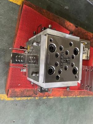 AutoCAD projetado molde de perfil de janela de plástico com tratamento de polimento de galvanização