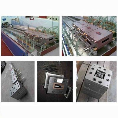 1 Molde de extrusão de perfis de janela de PVC de cavidade para design e arquitetura de interligação