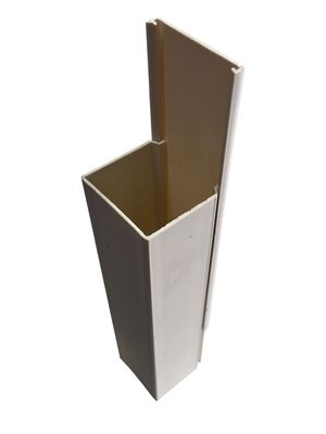 Perfil externo Produto para janelas 3CR17 Moldes e calibração de troncos de PVC com tanque de água
