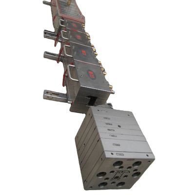 Molde de extrusão de perfis de plástico de UPVC para produção de peças de janelas e portas