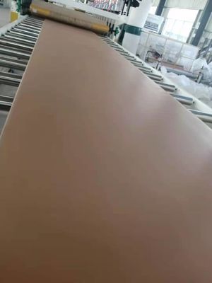 20-40mm Espessura de folha de extrusão WPC com tecnologia de dupla duplicação