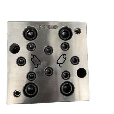 1 Molde de perlas de vidro e cavidade de perfil UPVC extrusão molde de morte para tampas de portas de janelas