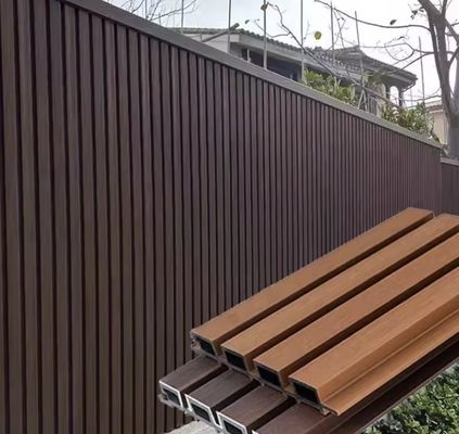 Produto doméstico Molde WPC painel de decoração de jardim de madeira ao ar livre em design personalizado