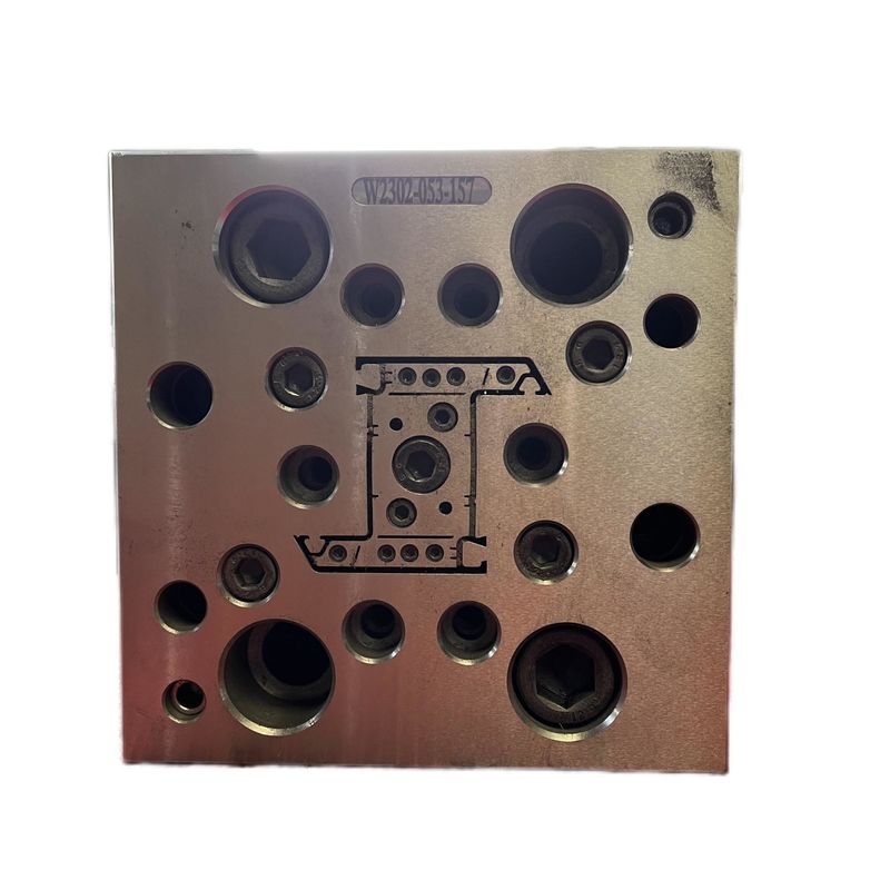 1 Molde de cavidade para tampa de porta de plástico de madeira WPC e perfil de janela UPVC