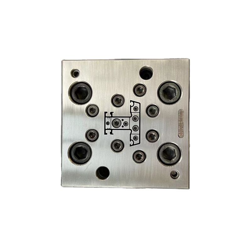 Material de extrusão de PVC de prata / molde projetado para AutoCAD e produção precisa