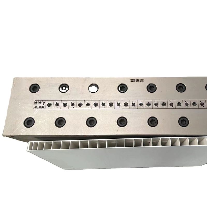 3CR17 Material de molde UPVC Placa de malha oca e placa de porta para painéis interiores