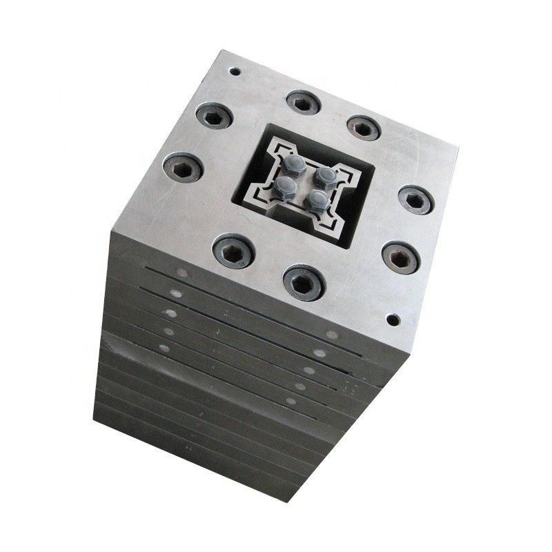 Profil de PVC Profissional Mould de extrusão por extrusão para produtos WPC PE PP