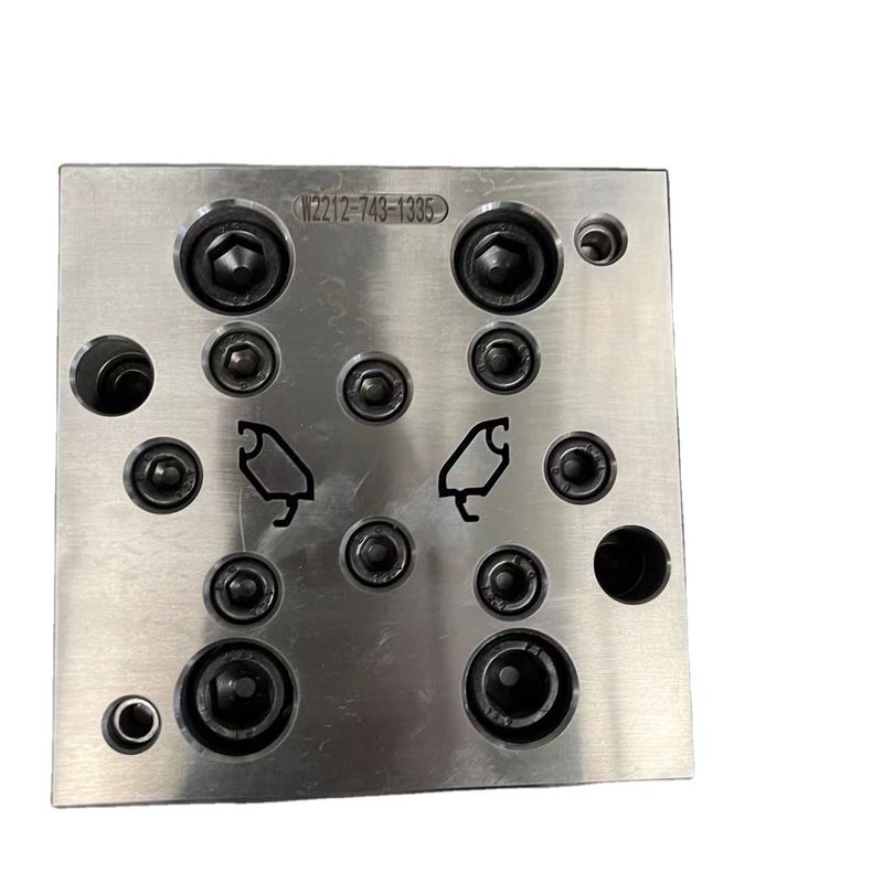 Eletroplatagem Polida UPVC PVC Janela de vidro Profil de contas de molde para tamanho personalizado